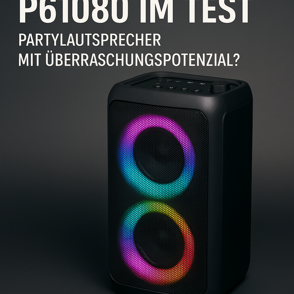 Medion P61080 Test: Der günstige Partylautsprecher mit LED, Bass & Karaoke
